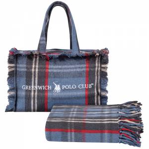 2530 ΡΙΧΤΑΡΙ 130X170 ΜΕ ΤΣΑΝΤΑ ΜΕΓΑΛΗ / GREENWICH POLO CLUB