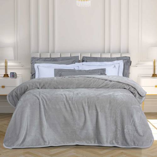 3442 ΚΟΥΒΕΡΤΑ VELOUR ΜΟΝΗ / GREENWICH POLO CLUB