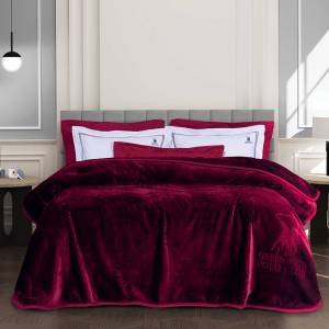 3438 ΚΟΥΒΕΡΤΑ VELOUR ΥΠΕΡΔΙΠΛH / GREENWICH POLO CLUB
