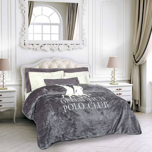 3489 ΚΟΥΒΕΡΤΑ FLEECE 220X240 / GREENWICH POLO CLUB