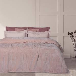 1346 ΚΟΥΒΕΡΤΑ VELOUR ΜΟΝΗ / DAS HOME