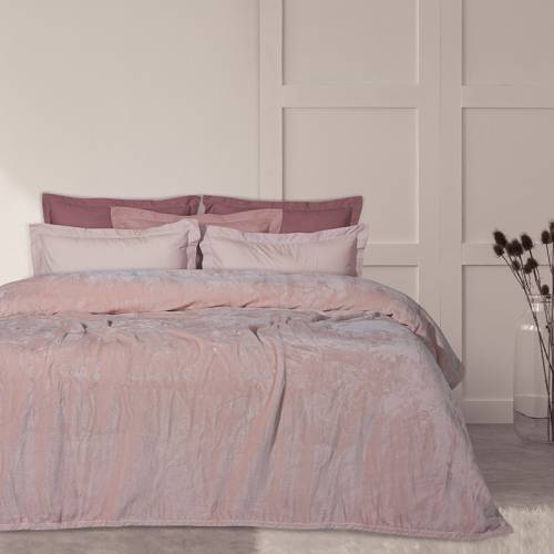 1346 ΚΟΥΒΕΡΤΑ VELOUR ΜΟΝΗ / DAS HOME 1346 ΚΟΥΒΕΡΤΑ VELOUR ΜΟΝΗ / DAS HOME
