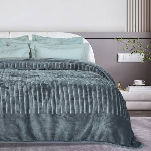 1349 ΚΟΥΒΕΡΤΑ VELOUR ΜΟΝΗ / DAS HOME