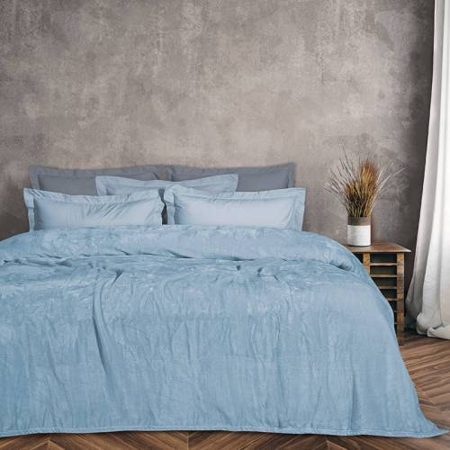 1344 ΚΟΥΒΕΡΤΑ VELOUR ΥΠΕΡΔΙΠΛΗ / DAS HOME