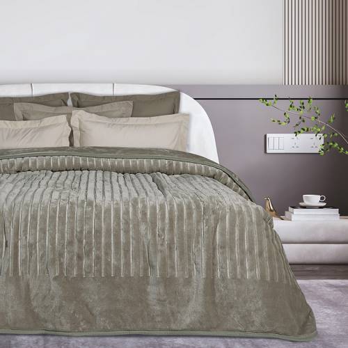 1350 ΚΟΥΒΕΡΤΑ VELOUR ΥΠΕΡΔΙΠΛΗ / DAS HOME