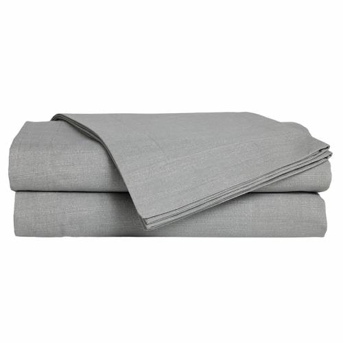 5452 ΣΕΝΤΟΝΙ ΜΟΝΟ ΜΕ ΛΑΣΤΙΧΟ 100X200+35 GREY / DAS HOME