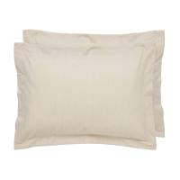 5446 ΖΕΥΓΟΣ ΜΑΞΙΛΑΡΟΘΗΚΕΣ BEIGE / DAS HOME
