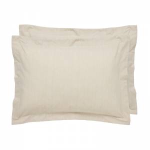 5446 ΖΕΥΓΟΣ ΜΑΞΙΛΑΡΟΘΗΚΕΣ BEIGE / DAS HOME