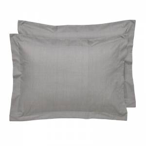 5452 ΖΕΥΓΟΣ ΜΑΞΙΛΑΡΟΘΗΚΕΣ GREY / DAS HOME