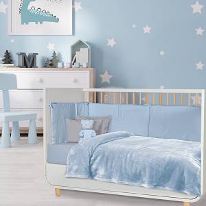 1344 ΚΟΥΒΕΡΤΑ VELOUR 110X150 RELAX / DAS HOME Baby