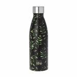 ΜΕΤΑΛΛΙΚΟ ΜΠΟΥΚΑΛΙ ΘΕΡΜΟΣ 500ml OLIVE / ECOLIFE ΜΕΤΑΛΛΙΚΟ ΜΠΟΥΚΑΛΙ ΘΕΡΜΟΣ 500ml OLIVE / ECOLIFE