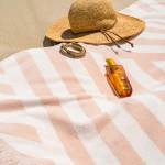 Πετσέτα θαλάσσης 80x160cm GOFIS HOME Summer breeze Sand 394/ 21 Πετσέτα θαλάσσης 80x160cm GOFIS HOME Summer breeze Sand 394/ 21