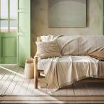 Ριχτάρι Τριθέσιου 220x300cm GOFIS HOME / Izara Natural/Grey 185/05 Ριχτάρι Τριθέσιου 220x300cm GOFIS HOME / Izara Natural/Grey 185/05