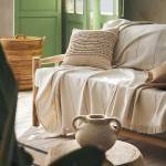 Ριχτάρι Τριθέσιου 220x300cm GOFIS HOME / Izara Natural/Grey 185/05 Ριχτάρι Τριθέσιου 220x300cm GOFIS HOME / Izara Natural/Grey 185/05