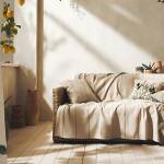 Ριχτάρι Τριθέσιου 180x310cm GOFIS HOME / Rabia Beige/Clay 321/02 Ριχτάρι Τριθέσιου 180x310cm GOFIS HOME / Rabia Beige/Clay 321/02
