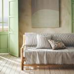 Ριχτάρι Πολυθρόνας 180x180cm GOFIS HOME / Clover Brown/Grey 334/21