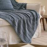 Διακοσμητικό Ριχτάρι 135x170cm GOFIS HOME Cerelia Marine Blue 380/01 Διακοσμητικό Ριχτάρι 135x170cm GOFIS HOME Cerelia Marine Blue 380/01