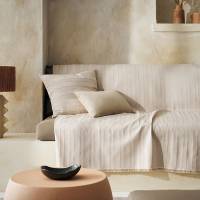 Ριχτάρι Τριθέσιου 180x310cm GOFIS HOME / Laurel Hemp Beige 731/04