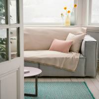 Ριχτάρι Διθέσιου 180X250cm GOFIS HOME Rene Sand Beige SS23 732/06