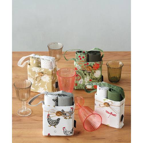 TOALLA 2503 ΣΕΤ 2 ΤΕΜ ΠΕΤΣΕΤΕΣ ΚΟΥΖΙΝΑΣ ΣΕ ΤΣΑΝΤΑ / ΚΕΝΤΙΑ