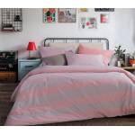 ΣΕΤ ΣΕΝΤΟΝΙΑ ΒΑΜΒΑΚΕΡΑ ΔΙΠΛΑ CASUAL STRIPE 200Χ270 ECRU / NEF-NEF HOMEWARE