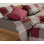 ΣΕΤ ΣΕΝΤΟΝΙΑ ΒΑΜΒΑΚΕΡΑ ΔΙΠΛΑ CASUAL CHECK 200Χ270 GREY / NEF-NEF HOMEWARE