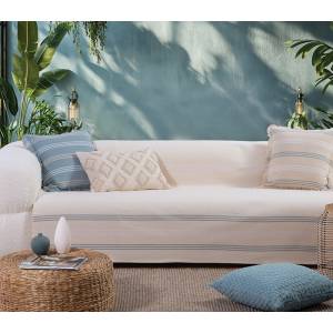 ΡΙΧΤΑΡΙ ΤΡΙΘΕΣΙΟΥ ΚΑΝΑΠΕ SPIRIT BLUE 180Χ300 / NEF-NEF HOMEWARE