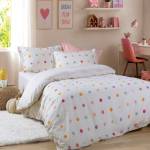 Σετ Παπλωματοθήκη Παιδική Μονή Dots Ecru 160x240 / NEF-NEF Kids Σετ Παπλωματοθήκη Παιδική Μονή Dots Ecru 160x240 / NEF-NEF Kids