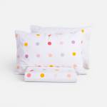 Σετ Παπλωματοθήκη Παιδική Μονή Dots Ecru 160x240 / NEF-NEF Kids Σετ Παπλωματοθήκη Παιδική Μονή Dots Ecru 160x240 / NEF-NEF Kids