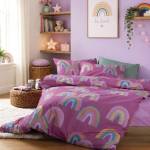 Σετ Παπλωματοθήκη Παιδική Μονή Raibow Mood 160x240 / NEF-NEF Kids Σετ Παπλωματοθήκη Παιδική Μονή Raibow Mood 160x240 / NEF-NEF Kids