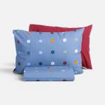 Σετ Παπλωματοθήκη Παιδική Μονή Dots Blue 160x240 / NEF-NEF Kids Σετ Παπλωματοθήκη Παιδική Μονή Dots Blue 160x240 / NEF-NEF Kids