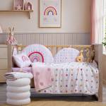 Κουβέρτα Βρεφική Κούνιας Baby Dots Pink 100x140 / NEF-NEF Baby
