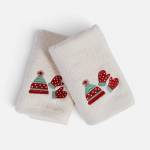 Χριστουγεννιάτικες Πετσέτες Σετ 2τεμ. Gloves / NEF NEF Christmas