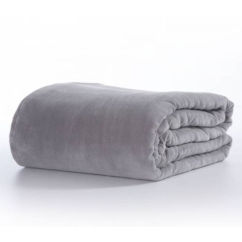ΚΟΥΒΕΡΤΑ FLEECE COSY l. grey ΜΟΝΗ / NEF-NEF