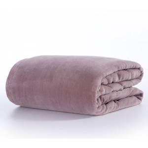 ΚΟΥΒΕΡΤΑ FLEECE COSY mauve ΜΟΝΗ / NEF-NEF