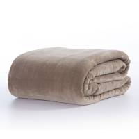 ΚΟΥΒΕΡΤΑ FLEECE COSY beige ΥΠΕΡΔΙΠΛΗ / NEF-NEF
