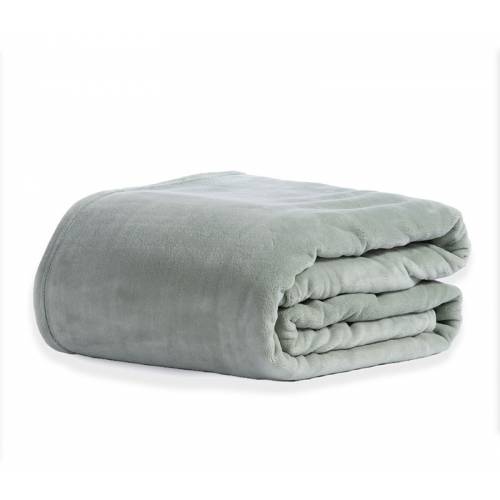 ΚΟΥΒΕΡΤΑ FLEECE COSY sea green ΜΟΝΗ / NEF-NEF