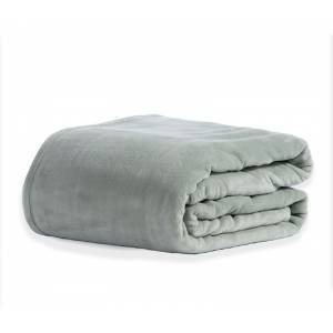 ΚΟΥΒΕΡΤΑ FLEECE COSY sea green ΥΠΕΡΔΙΠΛΗ / NEF-NEF