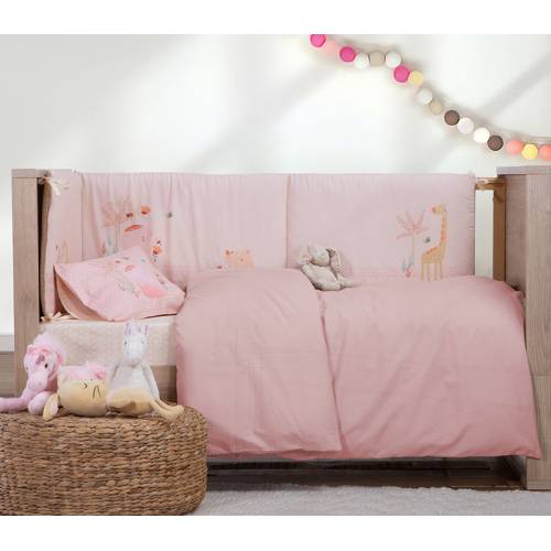 Παπλώματοθήκη ΚΟΥΝΙΑΣ 110X150 PINK / NEF-NEF Baby Παπλώματοθήκη ΚΟΥΝΙΑΣ 110X150 PINK / NEF-NEF Baby