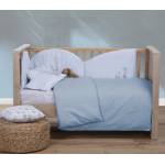 Παπλώματοθήκη ΚΟΥΝΙΑΣ 110X150 L.BLUE / NEF-NEF Baby Παπλώματοθήκη ΚΟΥΝΙΑΣ 110X150 L.BLUE / NEF-NEF Baby