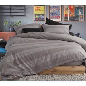 ΣΕΤ ΣΕΝΤΟΝΙΑ ΒΑΜΒΑΚΕΡΑ ΜΟΝΑ CASUAL STRIPE 170X270 / NEF-NEF HOMEWARE