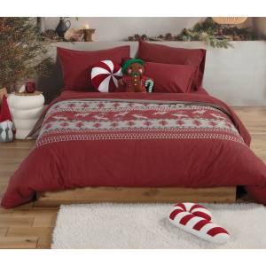 ΣΕΤ ΠΑΠΛΩΜΑΤΟΘΗΚΗ ΜΟΝΗ TINSEL 160X230 / NEF-NEF HOMEWARE Xmas