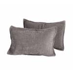 Μαξιλαροθήκη Elements - Brave Σετ 2τεμ. GREY 52x72 / NEF-NEF