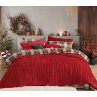 ΚΟΥΒΕΡΤΟΠΑΠΛΩΜΑ ΥΠΕΡΔΙΠΛΟ SWEET CHRISTMAS 240X220 / NEF-NEF HOMEWARE Xmas