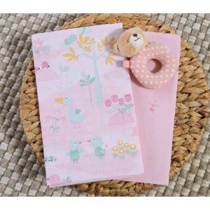 ΒΡΕΦΙΚΑ ΣΕΤ ΣΕΝΤΟΝΙΑ ΛΙΚΝΟΥ 2ΤΜΧ SPRING HAPPINESS  / NEF-NEF HOMEWARE Baby
