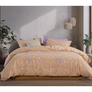 ΣΕΤ ΣΕΝΤΟΝΙΑ ΒΑΜΒΑΚΕΡΑ KING SIZE FLORIVA ΜΕ ΛΑΣΤΙΧΟ / NEF-NEF HOMEWARE