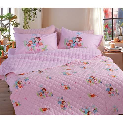ΠΑΙΔΙΚΟ ΚΟΥΒΕΡΛΙ ΜΟΝΟ WELCOME TO INDIA 180X240 / NEF-NEF HOMEWARE Kids