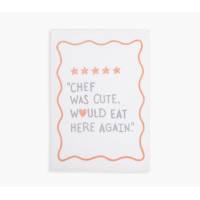ΠΟΤΗΡΟΠΑΝΟ ΒΕΛΟΥΤΕ CHEF WAS CUTE 40Χ60 / NEF-NEF HOMEWARE
