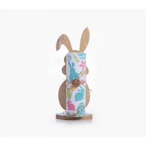 ΞΥΛΙΝΟΣ ΛΑΓΟΣ ΜΕ ΠΟΤΗΡΟΠΑΝΟ RABBIT 40X70 / NEF-NEF HOMEWARE