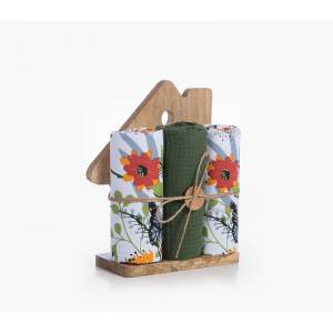 ΞΥΛΙΝΟ ΣΠΙΤΙ ΜΕ ΠΟΤΗΡΟΠΑΝΟ ΣΕΤ 3ΤΜΧ HOUSE / NEF-NEF HOMEWARE